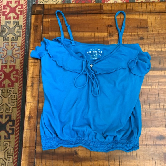 Arizona Jeans - Ruffled Tank Top - Picture 2 of 4